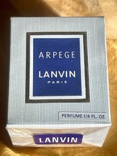 EARLY 60'S VINTAGE #868 SEALED LANVIN ARPEGE PERFUME EXTRAIT FLACON PARIS FRANCE picture