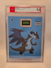 PSA 9.8 - MEGA CHARIZARD X HEAT WAVE - POKÉMON WORLD CHAMPIONSHIPS EXCLUSIVE picture
