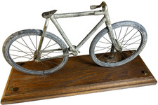 RARE Sun Mfg Bicycle Trade Stimulator Coin Op Gambling Machine c1890 Oak OHIO picture