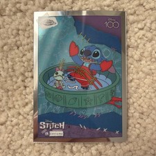 Topps Chrome 2023 Disney 100 #SC-8 Stitch In Costume - Under the Sea picture