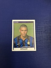 PANINI FOOTBALLERS 1998 99 RONALDO 134 INTER STICKER NEW gem grade 9-10 picture