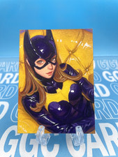 GGC Studio DC Batgirl Hand Drawn Custom Art Sketch Card 1/1 AUTO picture