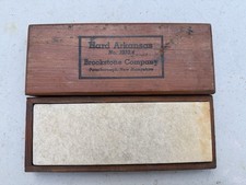 Vintage Hard Arkansa Stone Used Lapped Flat picture