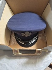 Vintage Bancroft Military Cap US Air Force General Officer– Size 7 1/8 With Box picture