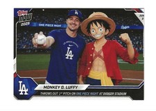 2026 ACEO Monkey D Luffy Kike Hernandez One Piece Dodgers First Pitch picture