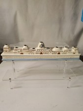 Vtg Yankee Candle Ceramic Menorah Judaica Hanukkah Festival of Lights RARE 14.5