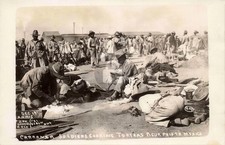Carranza's Soldiers 1915 Torteas Agua Prieta MX Revolution RPPC Postcard COPY picture