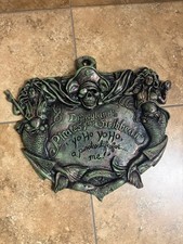 Disneyland Disney Park Pirates of the Caribbean Ride Sign Prop, Disney World  picture