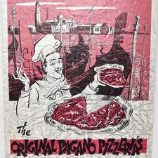 1950s Pagano Pizzeria Restaurant Menu Philadelphia Overbrook Park Pennsylvania picture