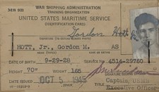 WWII US Airborne Paratrooper And Merchant Marine Identification Card picture