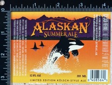 Alaskan Summer Ale Label - ALASKA picture
