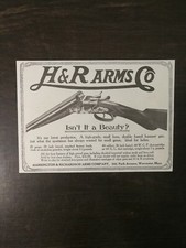 Vintage 1909 H&R Arms Co .28 Gauge Shotgun Worchester, Mass Original Ad picture
