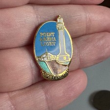 Point Arena Light Lighthouse California 2000 Enamel Pin Station Souvenir Vintage picture