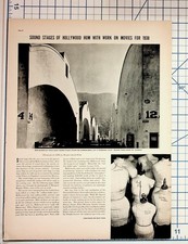 1938 Life Magazine Hollywood Movie Studio Production Ephemera Article picture
