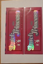 Dutch Bros Dutch Princess On Board 2025 Car Magnet Passenger Princess Pink picture