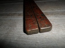 tawse/cane 2tail genuine leather very special rare school teachers old tawse picture