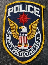 Rare Obsolete CIA Security Protective Service Shoulder Patch Federal LEO  picture
