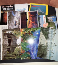 Lot 14 Postcards used unused USA Sites 2 Postcard Booklets  Exact Lot picture
