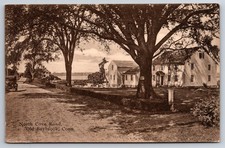 North Cove Road Old Saybrook Connecticut CT c1910 Postcard picture