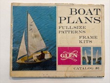 1969 Glen-L Marine Designs Boat Plans Catalog #81 Sailboat Runabout Cruiser picture