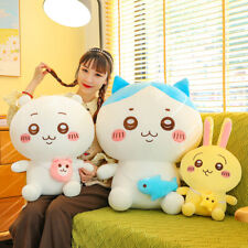 Anime Chiikawa Hachiware Usagi Big Plush Doll Stuffed Toy Cute Character Pillow  picture