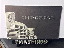 C5 1956 CHRYSLER IMPERIAL Automobile Car Sales Brochure Vintage picture