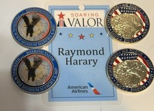 Soaring Valor, And American Airlines medals earned at Honor Flights. picture