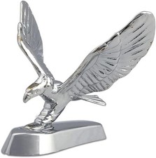 Flying Eagle Hood Ornament Sticker Birds Logo Fits Car 3D Stand Hood Bonnet... picture