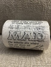 RARE 1996 MAD Magazine Toilet Paper PC Game Promo Sealed Vintage Alfred E Neuman picture