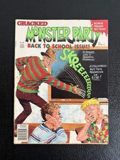 Vintage Cracked Monster Party #22 1993 Freddy Krueger Nightmare on Elm Street picture