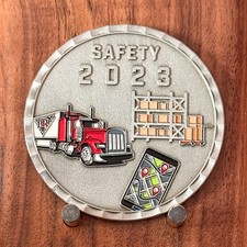 BR Williams Logistics 2023 Safety Challenge Coin  1#45 picture
