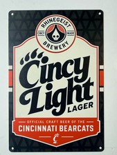 Rhinegeist Brewing Cincy Light Sign - Cincinnati Bearcats Cincinnati Ohio picture
