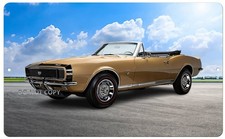 Classic Vintage 1967 Chevrolet Camaro RS SS Metal Aluminum Sign 8 x 12 inch New picture