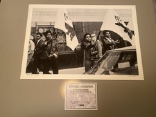 Leni Sinclair Detroit Black Panthers Free Huey Newton 1969 Art Print Signed COA picture