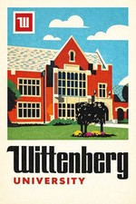 Wittenberg University Poster - Vintage Style 16x24” 🗞️ Hi-Res💎 Print picture