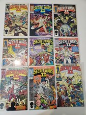 SECRET WARS II #1-9 complete 2nd series 1985 Marvel Comics Wolverine X-Men Byrne picture