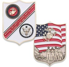 Marine Security Guard Battalion Challenge Coin picture