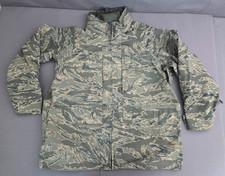 Airforce Jacket Mens Extra Large Regular Tiger Camo All Purpose Parka Hooded GTX picture