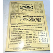 Reproduction Jan 1953 Official Railway Equipment Register National Railway Publ picture