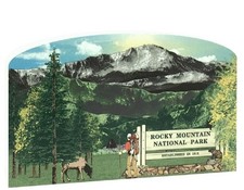 Cat's Meow Village Keepsake Rocky Mountain National Park Scene #R973 NEW picture