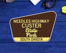 Needles Highway Sticker Custer State Park South Dakota 3.75