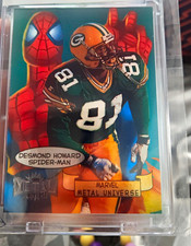 SkyBox 1997 Metal Universe Insert Desmond Howard Spider-Man Card very rare ssp  picture