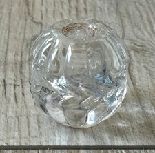 Vintage Glass Lamp Chandelier Spacer Ball Orb Round Replacement Part picture