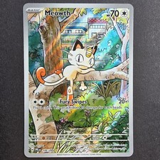 Meowth 106/094 ME: Phantasmal Flames Illustration Rare Pokemon TCG Card English  picture