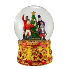 Kurt Adler 4.72 Inches Musical Lighted Nutcracker Water Globe picture