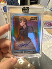 Matt Lanter As Anakin Skywalker 2022 Topps Star Wars Signature Series 07/10 Auto picture