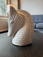 Vintage Jonathan Adler Horse Head tall pottery picture