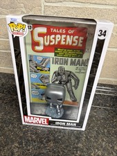 Funko Pop Comic Book Cover with Case: Marvel - Iron Man #34 picture