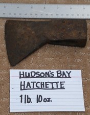 Unmarked Hudson's Bay Co. Hatchet 1lb. 10oz. Antique Original Canada Used picture