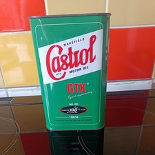 castrol gtx 100 years of castrol can 15w/50 1999 picture